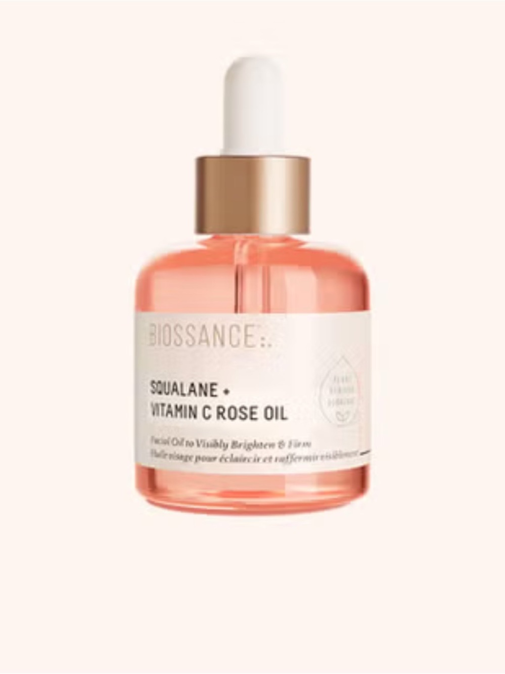 Biossance Squalane + Vitamin C Rose Oil